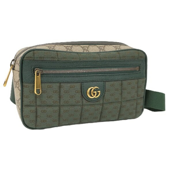 2000087257800579 1 Gucci GG Marmont Body Bag Green