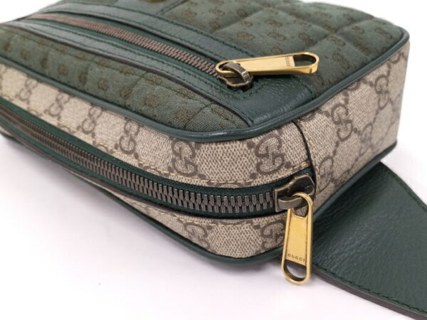 2000087257800579 4 Gucci GG Marmont Body Bag Green