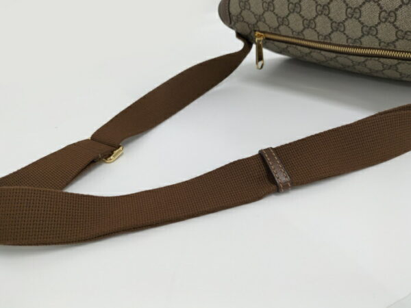 2000087258400125 5 Gucci GG Large Waist Bag Body Bag GG Supreme Brown