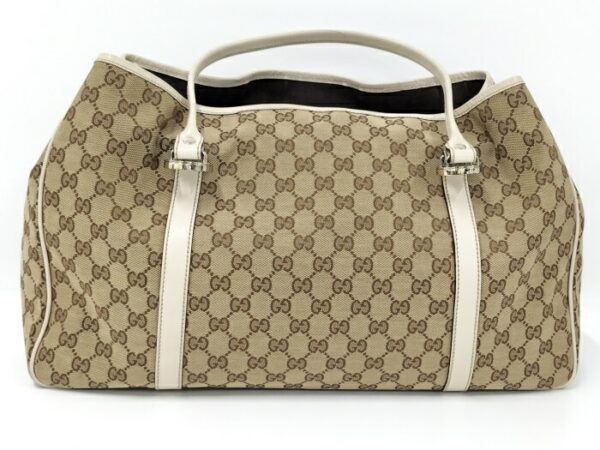 2000088252000335 2 Gucci Tote Bag GG Beige