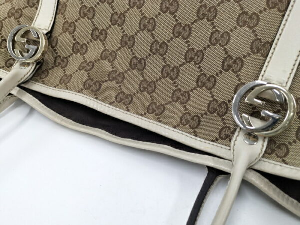 2000088252000335 6 Gucci Tote Bag GG Beige