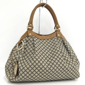 2000088252000365 1 Gucci GG Shoulder Bag Khaki Beige Brown Sherry Line