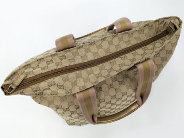 2000088252000374 8 Gucci Handbag GG Beige