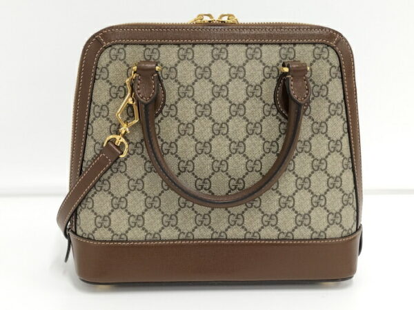 2000088258200291 2 Gucci Handbag Horsebit Beige Brown