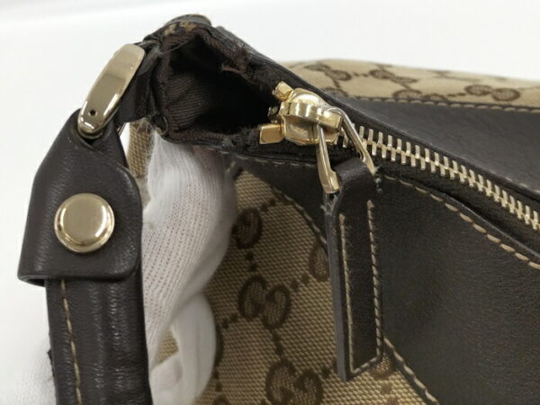 2000088258200323 7 Gucci Handbag GG Leather Beige