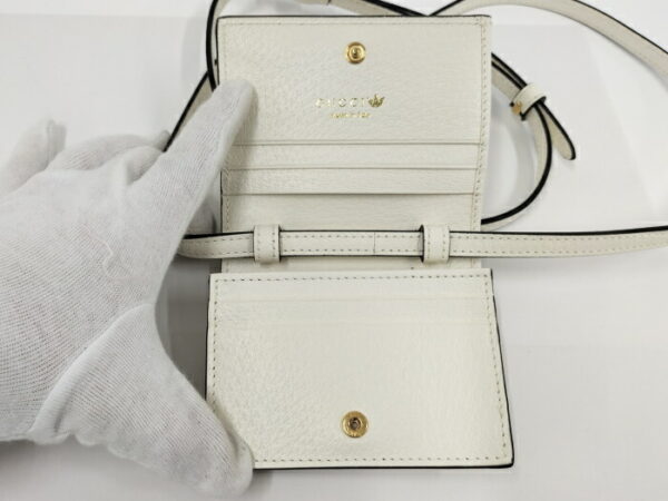 2000090258600089 2 Gucci Adidas Collaboration Wallet Leather White