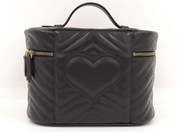 oppo 256 Gucci Vanity Bag Leather Black