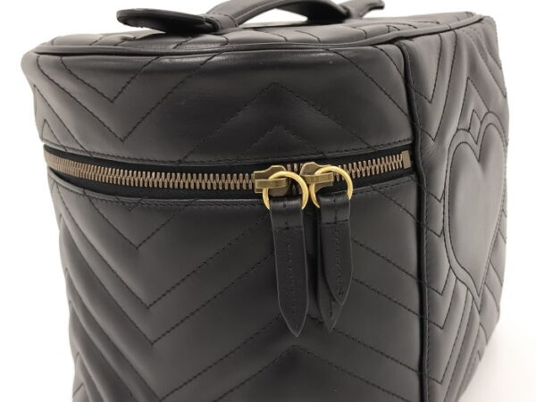 oppo 256 Gucci Vanity Bag Leather Black