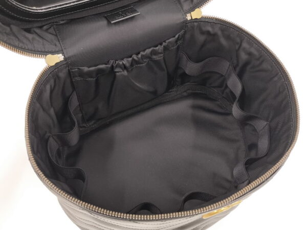 oppo 256 Gucci Vanity Bag Leather Black