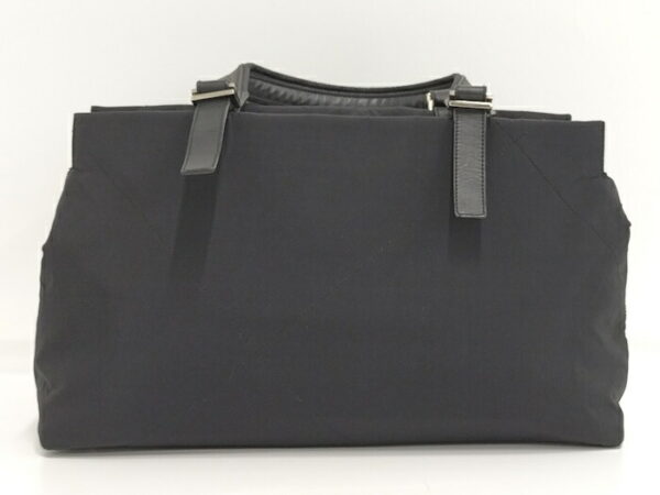 2000196257900022 2 Salvatore Ferragamo Nylon Canvas Tote Bag Black