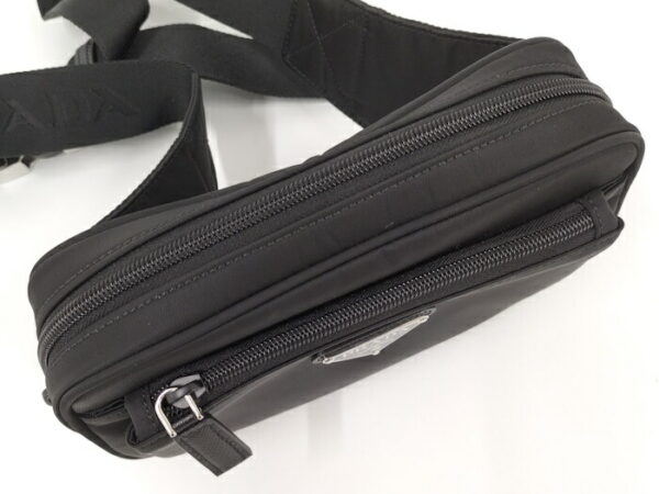 2000231252000299 6 Prada Waist Bag Nylon Black