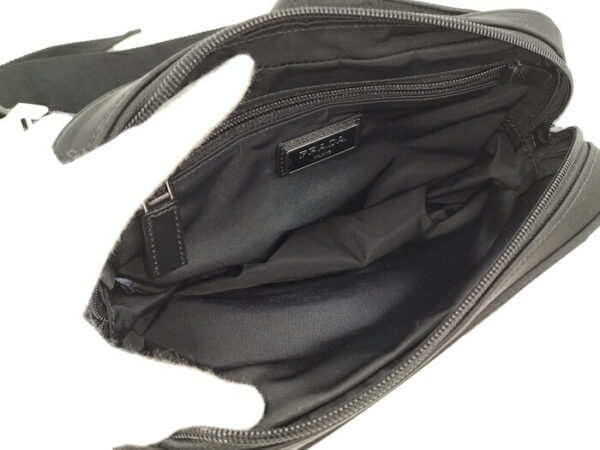 2000231252000299 8 Prada Waist Bag Nylon Black