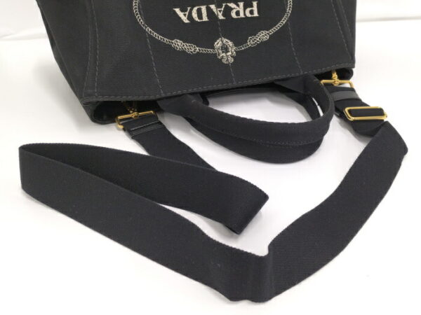 2000231257600098 4 Prada 2WAY Tote Bag Kanapa Black