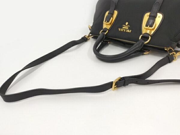 2000231257800270 5 Prada 2WAY Shoulder Bag Nylon Black