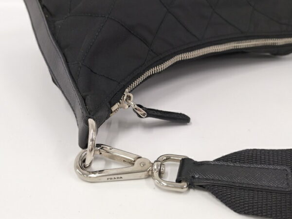 2000231258200323 5 Prada Shoulder Bag Nylon Black