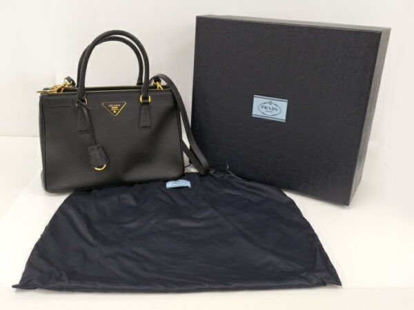 2000231258500097 10 Prada 2WAY Bag Saffiano Black