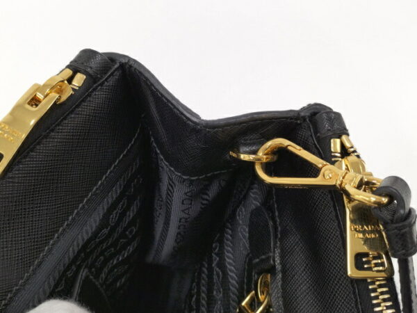 2000231258500097 7 Prada 2WAY Bag Saffiano Black