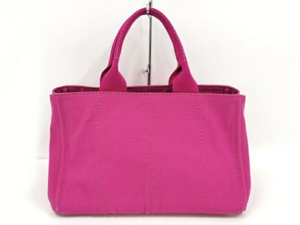 2000232257100079 2 Prada Kanapa Tote Bag Canvas Pink