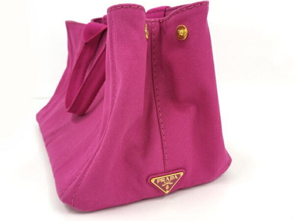 2000232257100079 7 Prada Kanapa Tote Bag Canvas Pink