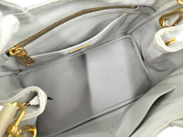 2000232259700059 9 Prada Kanapa 2WAY Shoulder Bag Gray