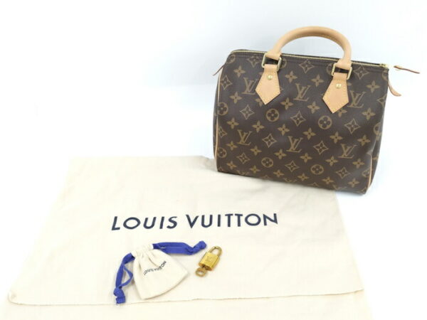 2000345259000126 10 Louis Vuitton Speedy 25 Handbag Monogram