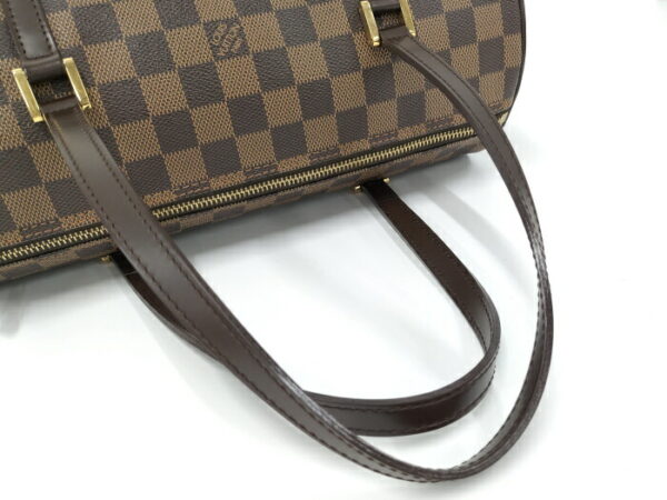 2000427257700002 4 Louis Vuitton Papillon 30 Handbag with Pouch Damier Ebene