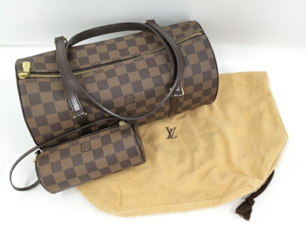 2000427258600001 10 Louis Vuitton Papillon 30 GM Handbag Damier Ebene