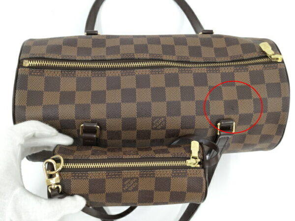 2000427258600001 6 Louis Vuitton Papillon 30 GM Handbag Damier Ebene