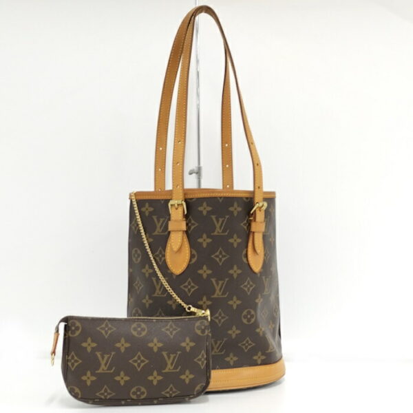 2000644259300021 1 Louis Vuitton Bucket PM Tote Bag Monogram