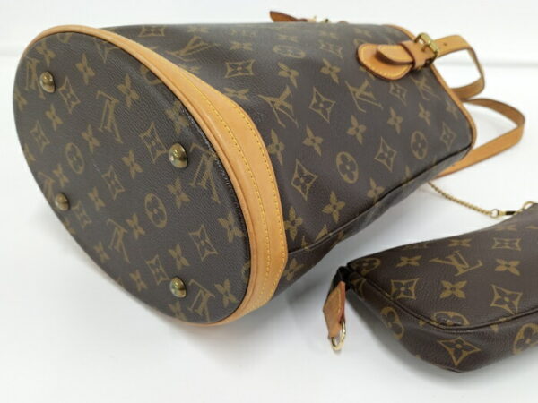 2000644259300021 3 Louis Vuitton Bucket PM Tote Bag Monogram