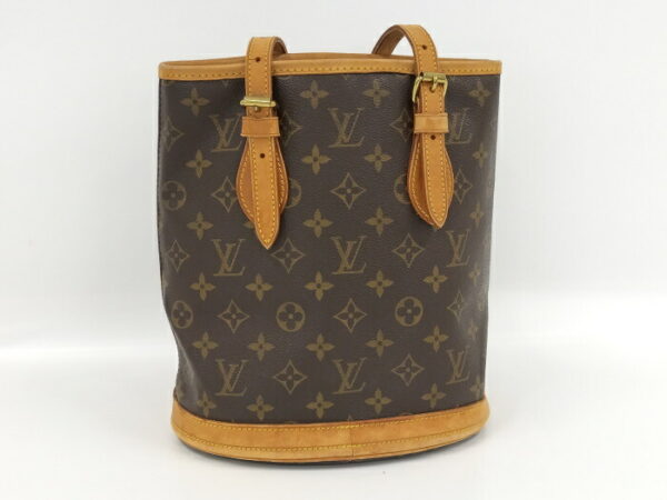 2000644259800004 2 Louis Vuitton Bucket PM Tote Bag Monogram