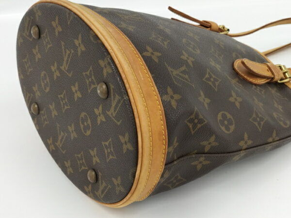 2000644259800004 3 Louis Vuitton Bucket PM Tote Bag Monogram