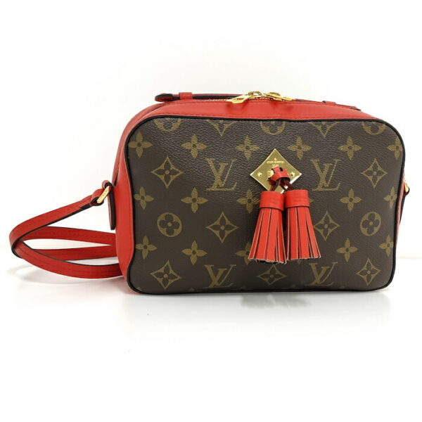 2000773252001097 1 Louis Vuitton Saintonge Shoulder Bag Monogram Coquelicot