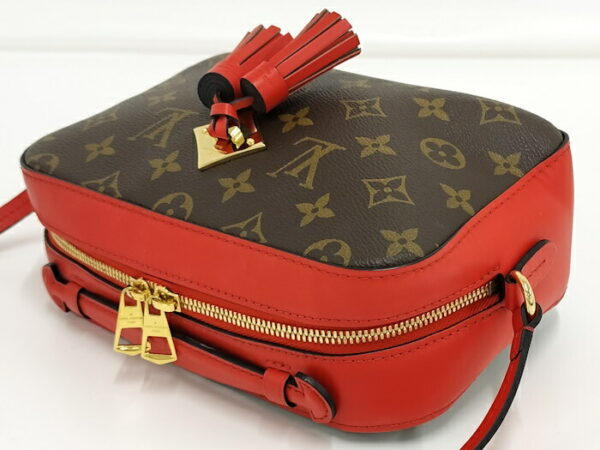 2000773252001097 3 Louis Vuitton Saintonge Shoulder Bag Monogram Coquelicot