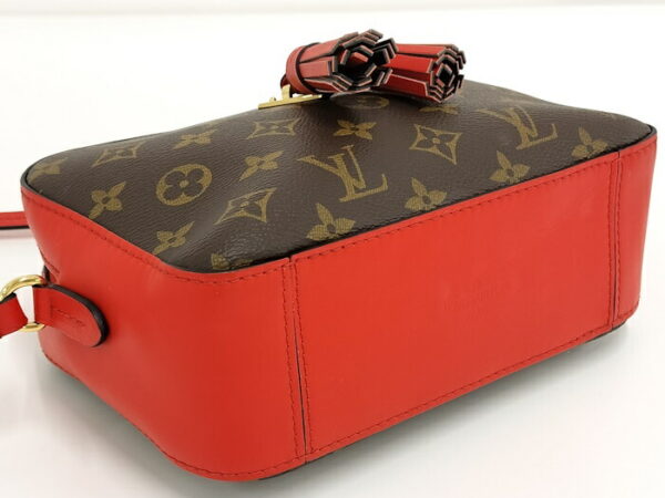 2000773252001097 4 Louis Vuitton Saintonge Shoulder Bag Monogram Coquelicot