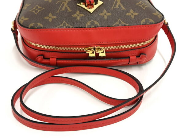 2000773252001097 7 Louis Vuitton Saintonge Shoulder Bag Monogram Coquelicot