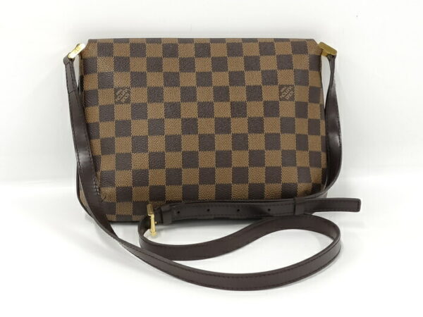 2000773252001121 2 Louis Vuitton Musette Tango Long Shoulder Bag Damier Ebene