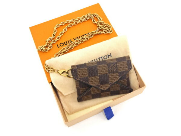 2000773252001140 10 Louis Vuitton Pochette Kirigami Coin Case Damier Ebene