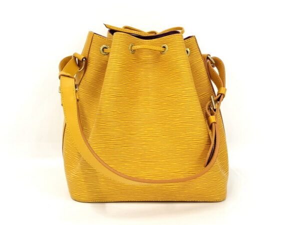 2000773252001141 2 Louis Vuitton Petit Noe Drawstring Shoulder Bag Epi Tassili Yellow