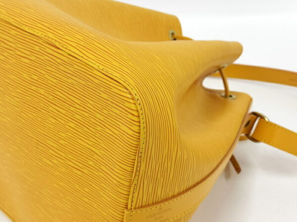 2000773252001141 4 Louis Vuitton Petit Noe Drawstring Shoulder Bag Epi Tassili Yellow