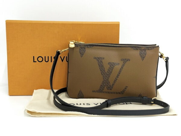 2000773252001166 10 Louis Vuitton Pochette Double Zip Shoulder Bag Giant Reverse