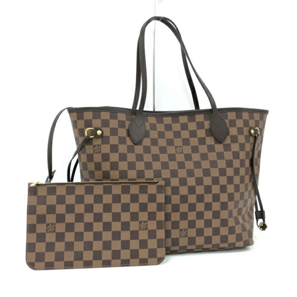 2000773252001192 1 Louis Vuitton Neverfull MM Tote Bag Damier Ebene