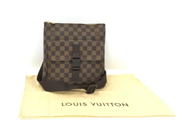 2000773252001198 9 Louis Vuitton Pochette Melville Shoulder Bag Damier Ebene