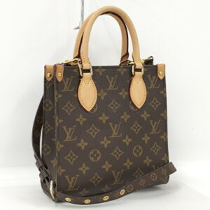 2000773252001215 1 Louis Vuitton Speedy 25 Mini Tote Bag Monogram Leather Brown