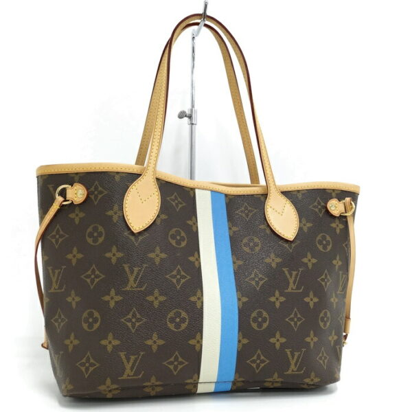 2000773252001218 1 Louis Vuitton Neverfull PM Tote Bag Monogram Multicolor Blue