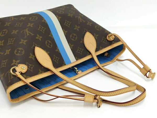 2000773252001218 6 Louis Vuitton Neverfull PM Tote Bag Monogram Multicolor Blue