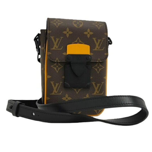 2000773252001235 1 Louis Vuitton S Lock Vertical Wearable Wallet Monogram Macassar