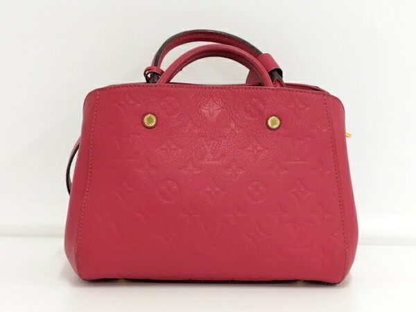 2000773257100469 2 Louis Vuitton Montaigne BB Empreinte 2way Handbag Freesia