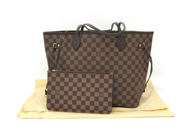 2000773257701603 10 Louis Vuitton Neverfull MM Tote Bag Damier Ebene