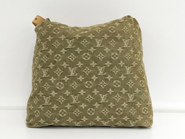 2000773257701611 2 Louis Vuitton Baggy GM Shoulder Bag Monogram Denim Green